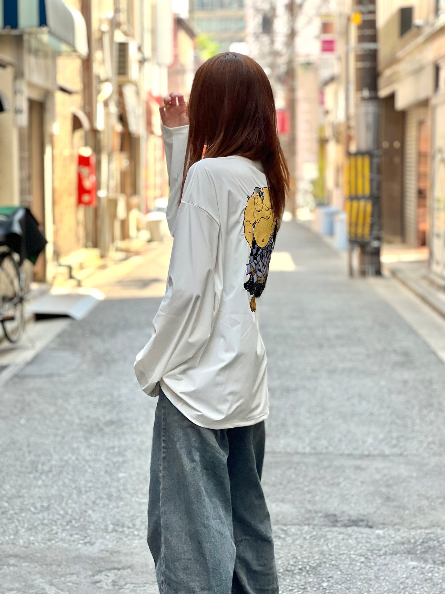 Long T-shirts"藍"